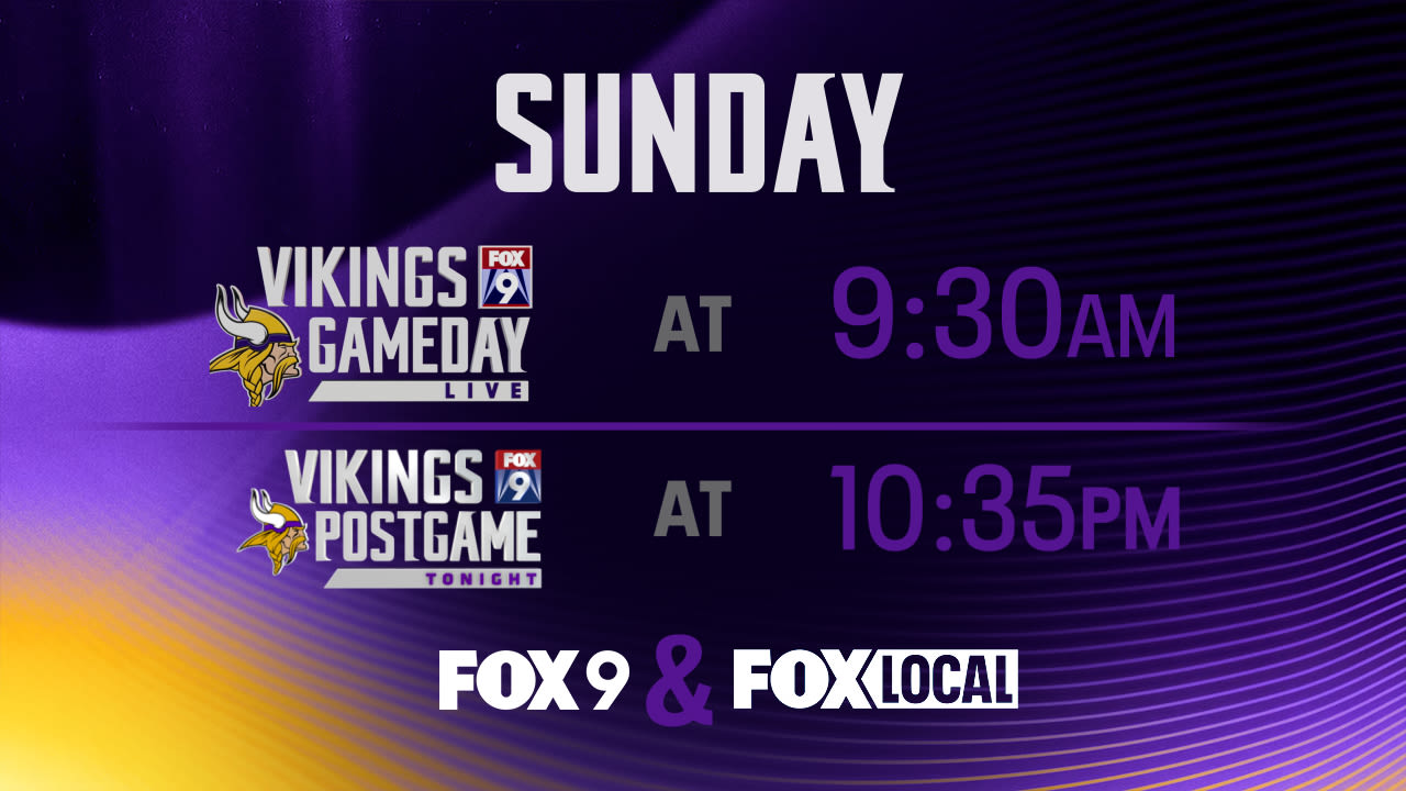 Vikings-49ers: How to watch Vikings Gameday Live