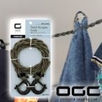 日本OGC 彈力吊掛繩/麻花辮/露營用品