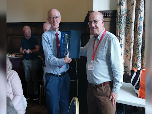 Tales of the unexpected at historic hall as chairman of friends' association retires