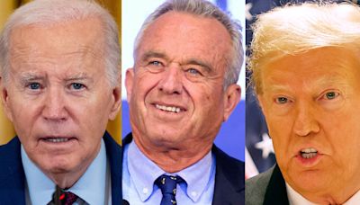 A look at Joe Biden, Donald Trump and Robert F. Kennedy's top campaign donors