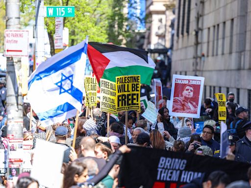 Protests resume in New York as US campuses brace for more unrest over Gaza war: Live updates