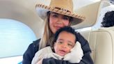 Khloé Kardashian Cuddles Son Tatum in Sweet Snap Taken on Private Jet: ‘My Baby’
