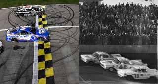 Column: Photo finishes, a picture-perfect snapshot of NASCAR's beauty, skill for 76 years