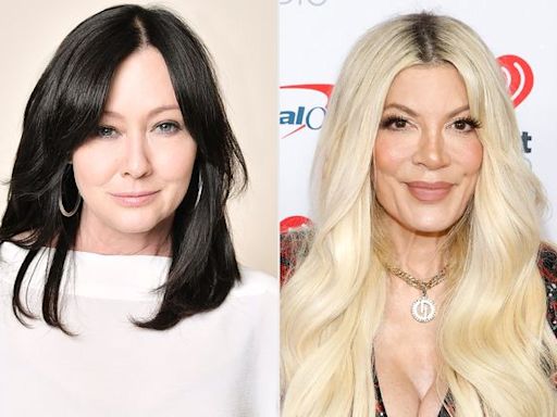 Shannen Doherty and Tori Spelling can't remember why they stopped being friends but have a few theories