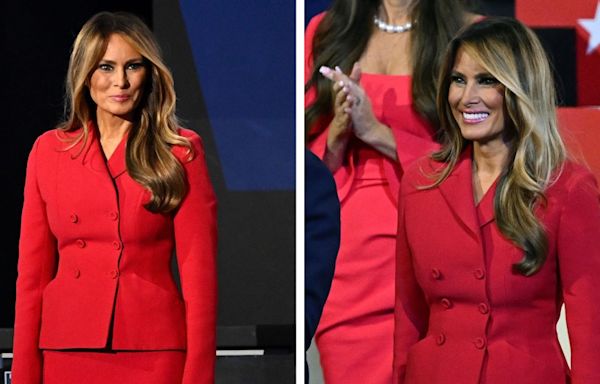 Melania Trump Returns to the Global Stage at the RNC in Red Dior Suit: ‘The Fit Was Perfect’