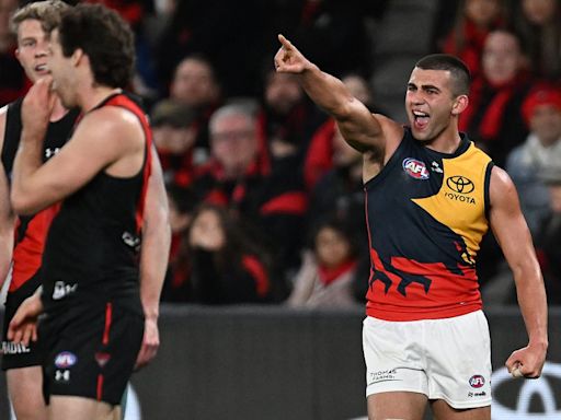 Essendon on brink of missing AFL finals after last-gasp loss to Crows