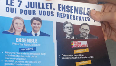 Législatives : la fake news du RN sur le NFP qui voudrait « désarmer la police » reprise dans le camp macroniste