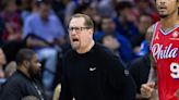 Report: Sixers coach Nick Nurse's frustration over ref's call results in injured finger