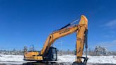 Check out the massive machines that were up for sale at a 'heavy equipment auction' in Canada this week