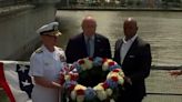 Memorial Day ceremony held aboard the Intrepid Museum in NYC
