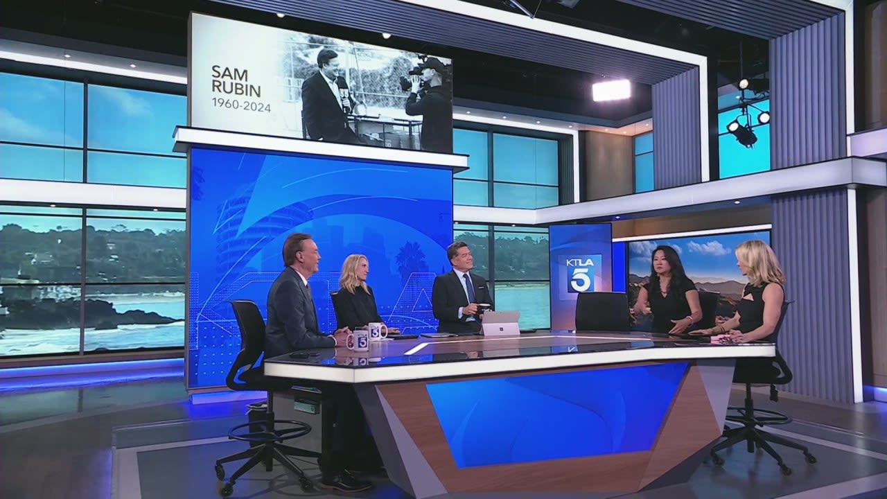 KTLA 5 Morning News team pays tribute to Sam Rubin