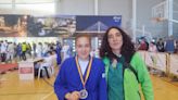 La judoka villenense Lucía Forte, Medalla de Oro en la 5ª Jornada de la liga de la federación valenciana