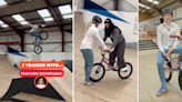 'I trained with BMX Olympian Charlotte Worthington'