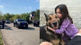Westford Police Department pays tribute to K9 Beny