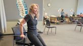 Local physical therapist helps get people moving during the workday