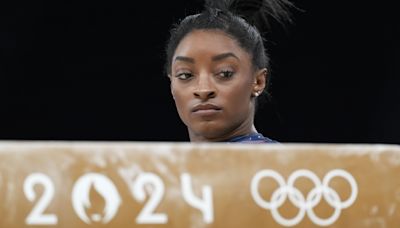 Why gymnast Simone Biles crawled before nailing her vault at the Paris Olympics