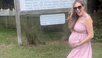 Mom who went viral exploring a cemetery for baby name inspo explains why she did it