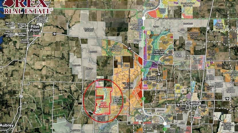 North Texas developer acquires 1,100 acres west of Celina