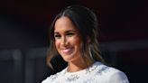 Meghan Markle wears navy blue off-the-shoulder dress for Platinum Jubilee appearance