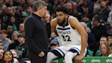 Timberwolves Coach Offers Blunt Quote on Karl-Anthony Towns's Struggles vs. Mavs