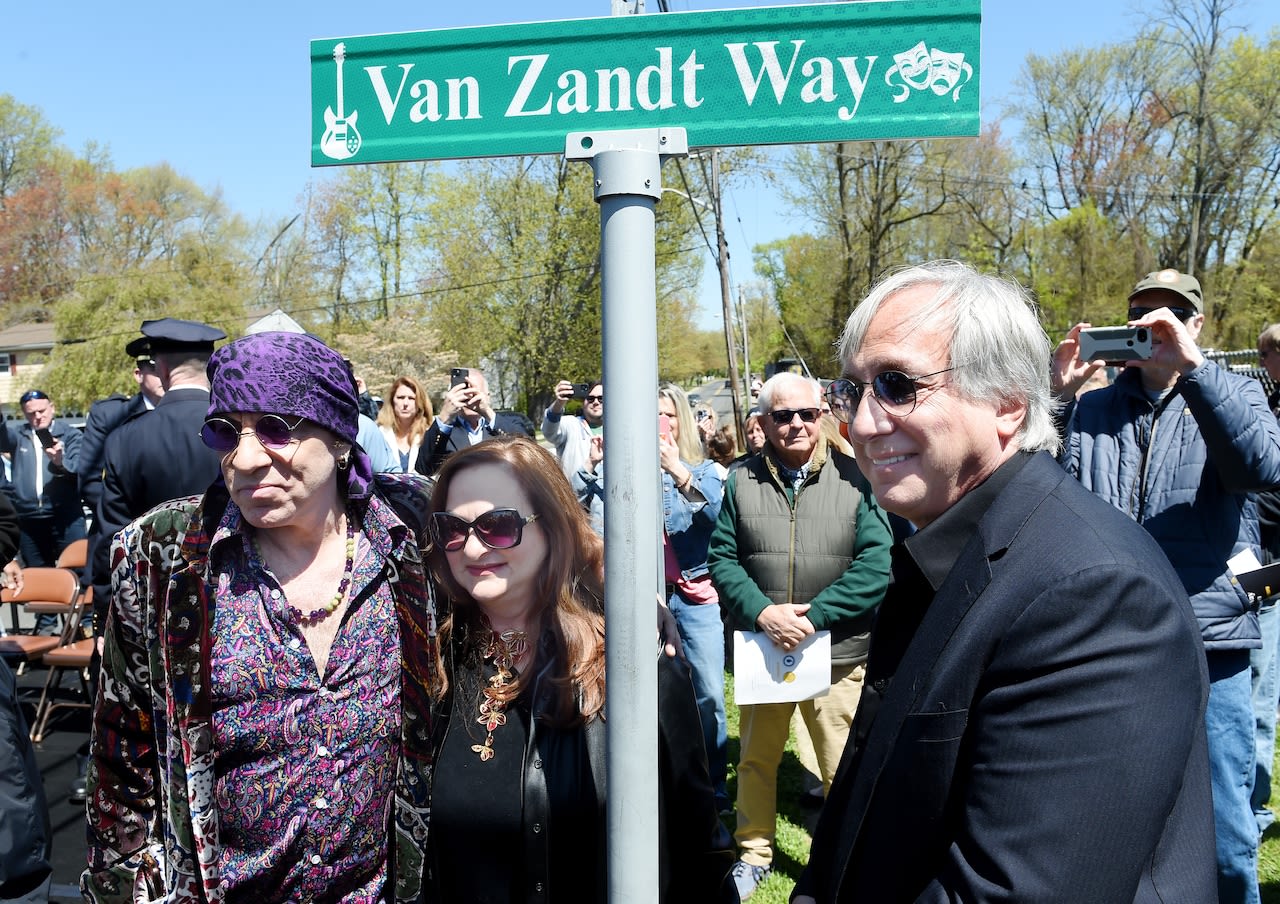 Street in their N.J. hometown is named for Steven Van Zandt and his TV writer brother