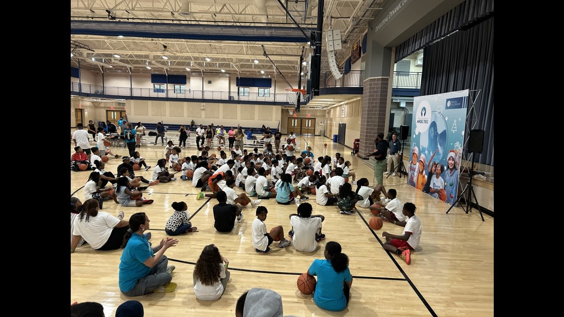 Basketball camp provides kids with incarcerated parents a sense of community