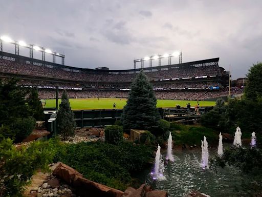 Brandon Marsh, trying to be ‘one with nature,’ explored the Coors Field forest. His teammates followed suit.