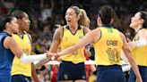 Olimpíadas 2024: Brasil domina Japão e avança às quartas do vôlei feminino