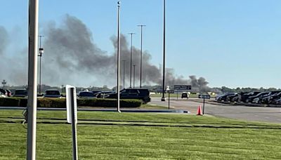 Crews respond to fire near Cleveland Hopkins International Airport