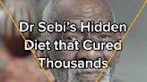 Posts featuring 'Dr Sebi' tout unverified health advice