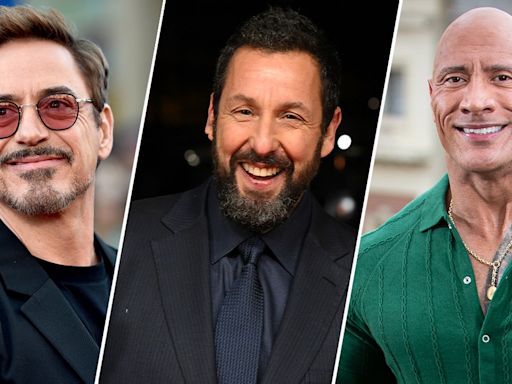 Marvel star Robert Downey Jr tops Adam Sandler, Dwayne 'The Rock' Johnson as highest-paid actor of all time