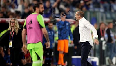 Allegri pero no mucho: el monumental cabreo del técnico de la Juve en la final de Coppa
