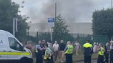 Fire breaks out in Coolock factory after hundreds protest over asylum seeker plans