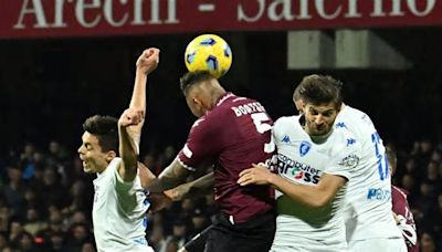 Serie A: Frosinone sends Salernitana to Serie B