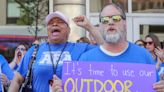 Akron Public Schools teachers rally ahead of expected vote on $24 million in cuts Monday
