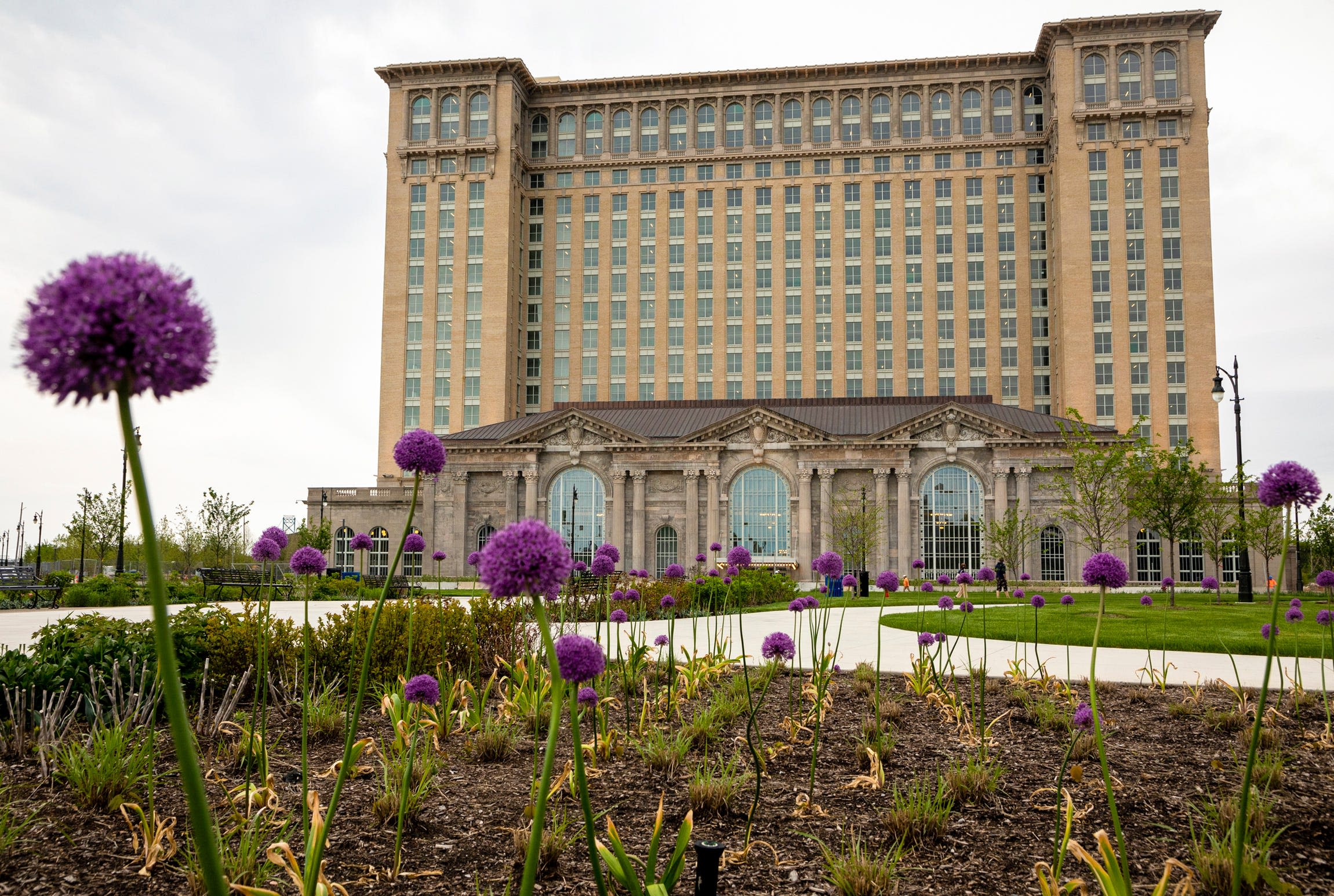 Detroit buildings were headed for demolition. Then a savior stepped in.