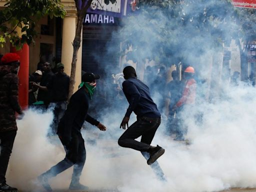 Public protests back in Kenya, riots police out in the streets