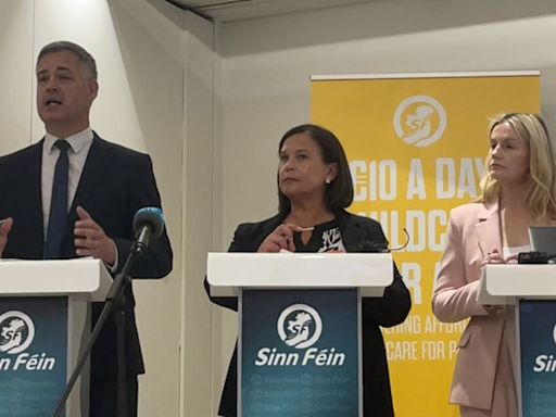 Parents to pay '€10 a day for childcare' under Sinn Féin plan