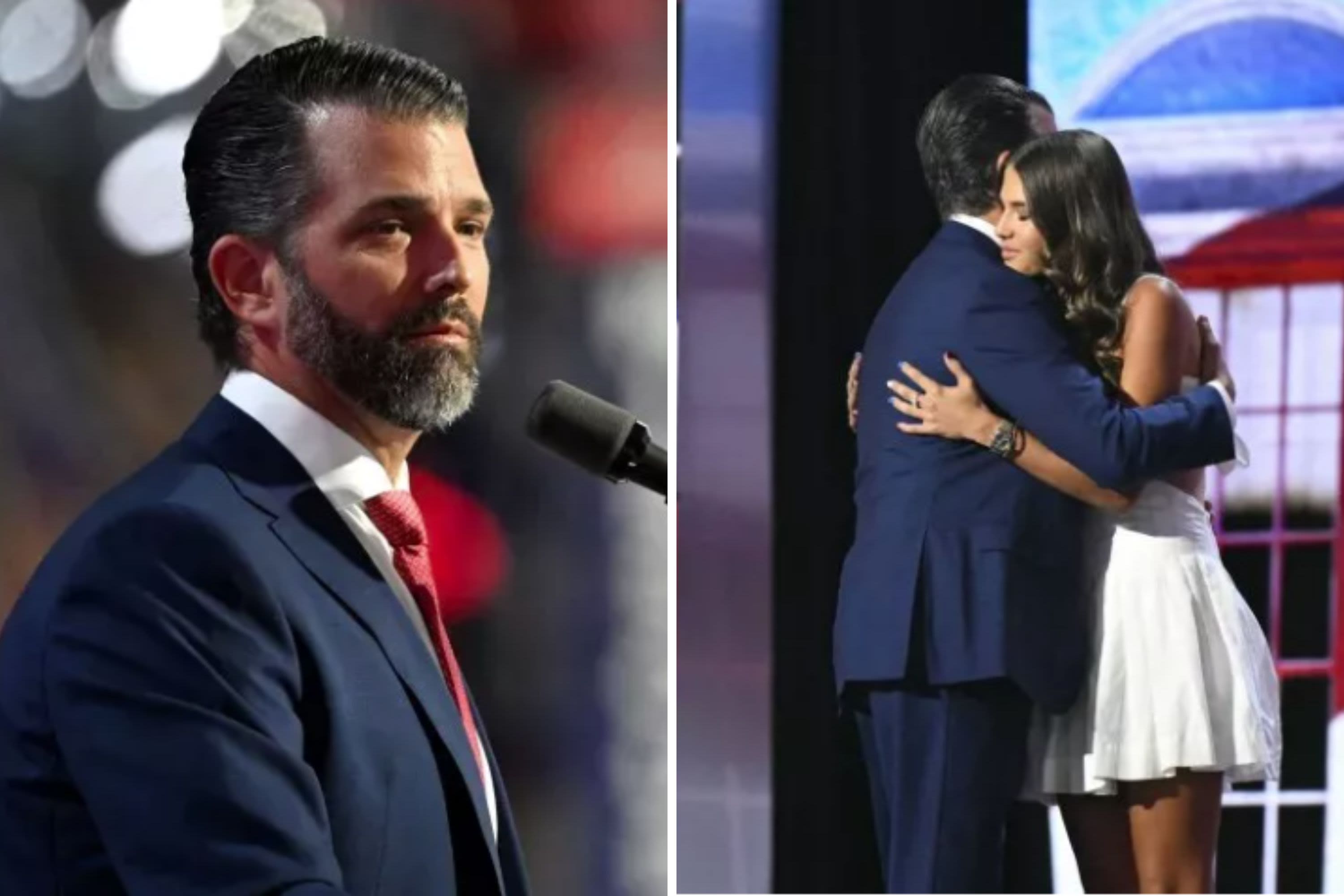 Donald Trump Jr. tells RNC his father has 'the heart of a lion'