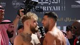 ‘I saw fear’: Tommy Fury explains why he shoved Jake Paul at weigh-in