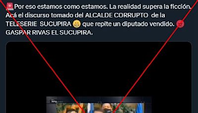 La intervención del diputado chileno Gaspar Rivas no es una copia de la novela “Sucupira”