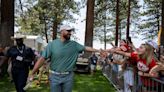 See Travis and Jason Kelce hit the links with other celebrities at Tahoe golf tournament