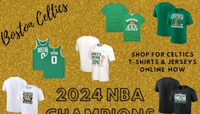 Boston Celtics championship shirts, jerseys: Shop for NBA Championship gear online