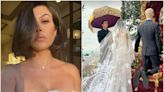 El “bridal mini” de Kourtney Kardashian muestra que se avecina un cambio de aires en la moda nupcial