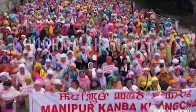 ‘Walk to Save Manipur’: Thousands participate in rally for territorial integrity of state