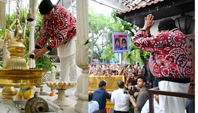 Amitabh Bachchan Performs Shiv Abhishek Before Meeting Fans. Expresses Gratitude For Kalki 2898 AD Success