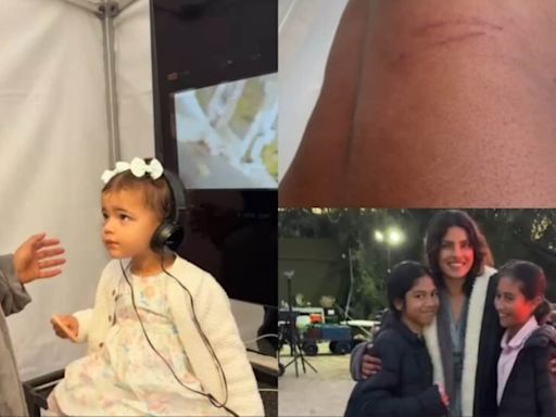 Priyanka Chopra gives glimpses of The Bluff sets in new video: Injuries, meeting fans to fun times with daughter Malti