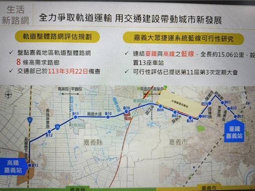 憂嘉義市被邊緣化 黃敏惠：中央承諾軌道建設讓縣市互利共好 - 生活