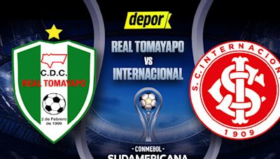 Real Tomayapo vs Internacional EN VIVO vía DSports (DIRECTV) por Copa Sudamericana