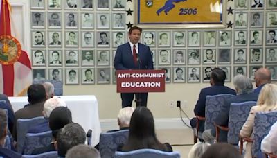 DeSantis signs bill to teach history of communism in Florida's public schools